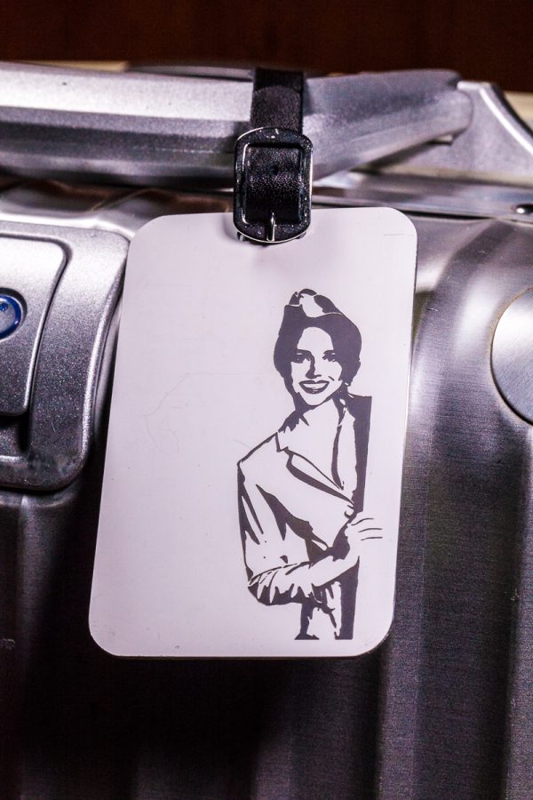 Luggagetag Stewardess